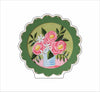 JJJ-005 Mind Your Posies | 0.75Acrylic Contour |