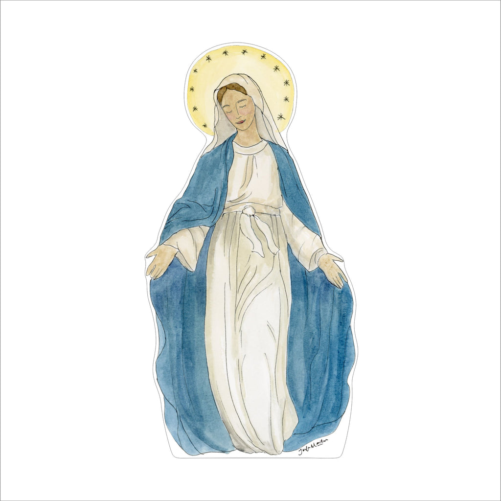 Mary | 0.75in. Acrylic Cutout | Single