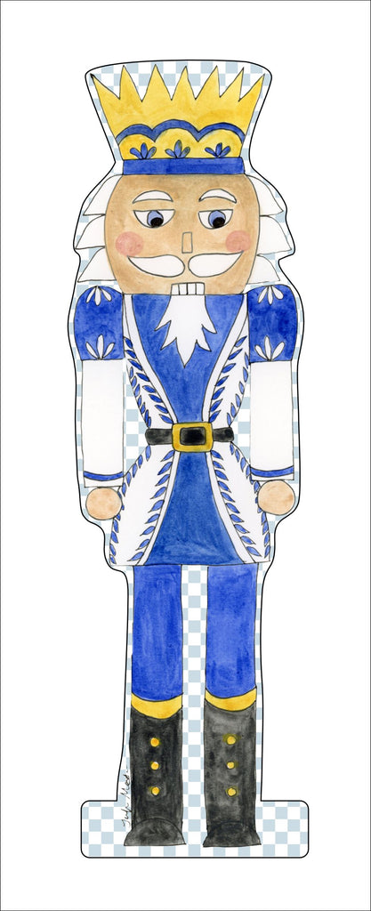 JMA-011 Blue Nutcracker | 0.75in. Acrylic Cutout | Single