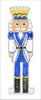 JMA-011 Blue Nutcracker | 0.75in. Acrylic Cutout | Case (any 10+)