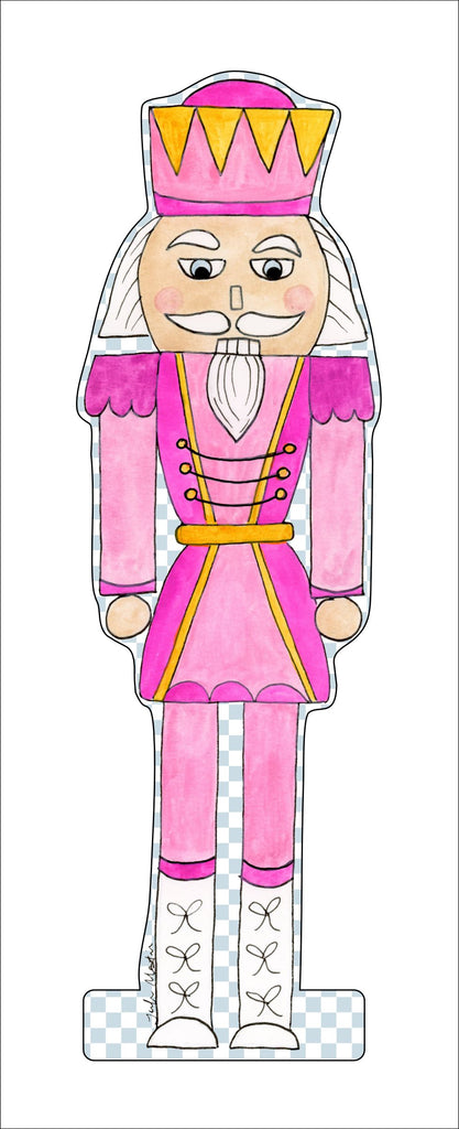 JMA-013 Pink Nutcracker | 0.75in. Acrylic Cutout | Single