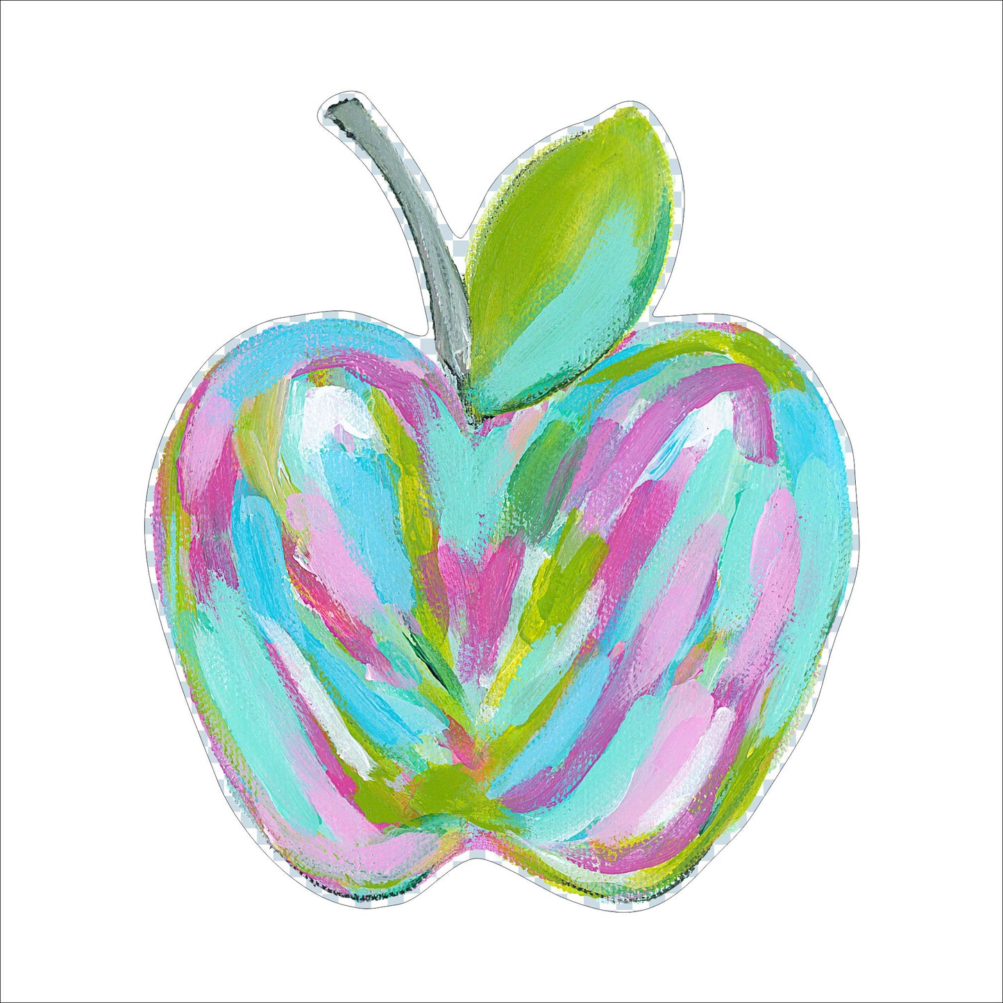 Apple | 0.75in. Acrylic Cutout | Single