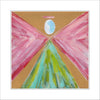 JMZ-003 Pink Angel | 0.75in. Acrylic Cutout 5.5x5.5 | Single