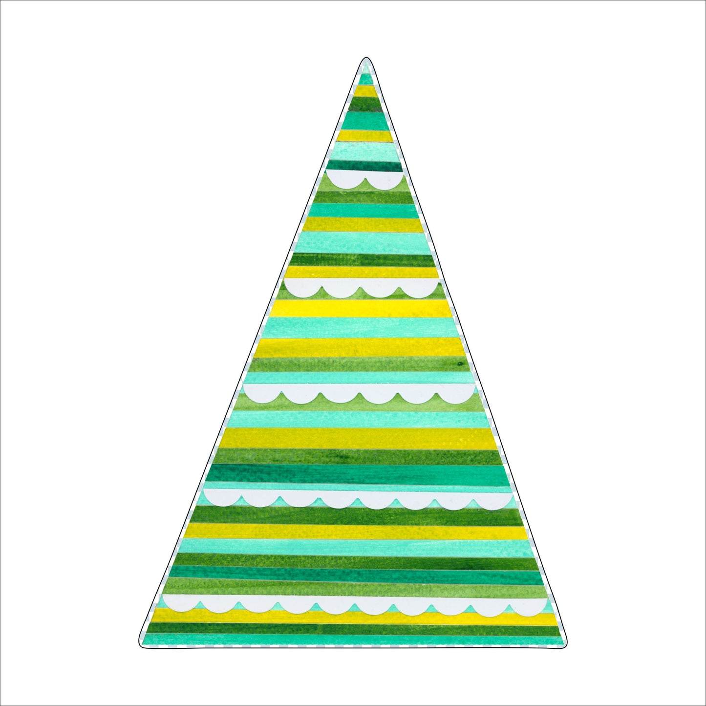 Christmas Tree 1 | 0.75in. Acrylic Cutout | Case (any 10+)