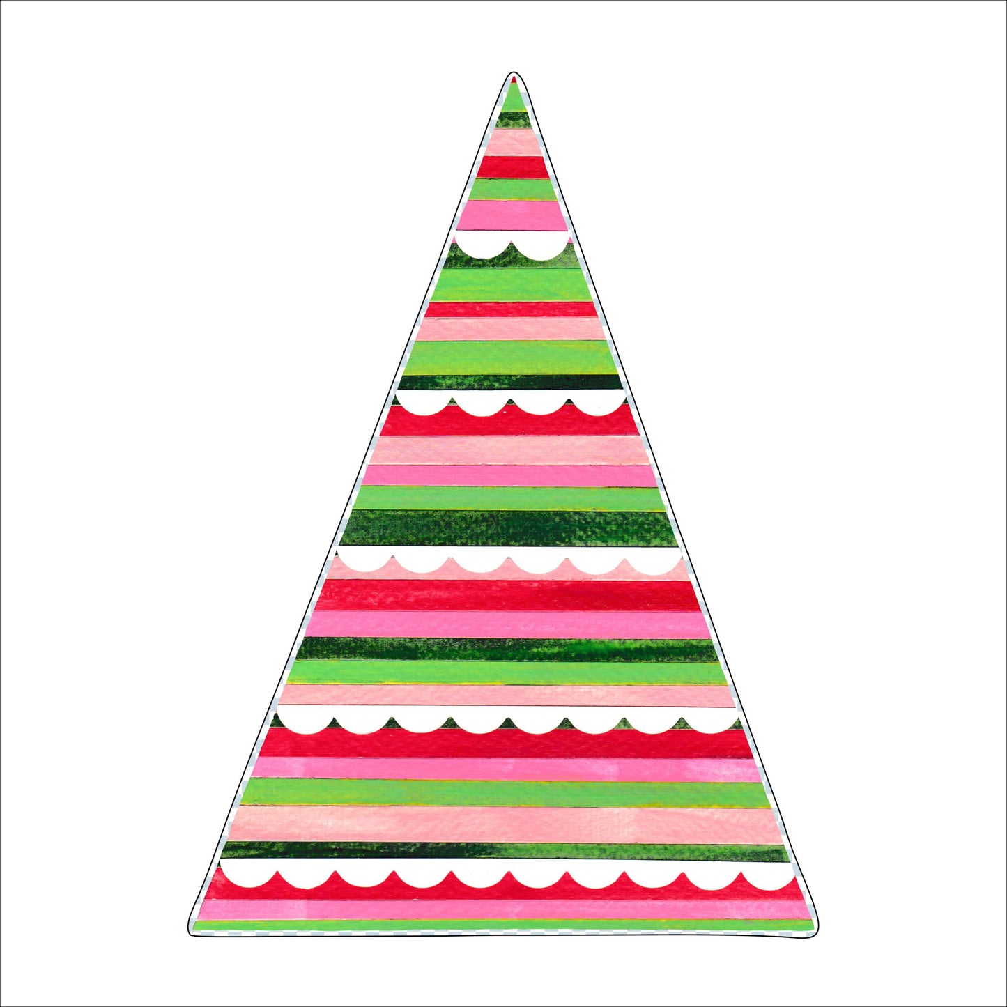Christmas Tree 3 | 0.75in. Acrylic Cutout | Single