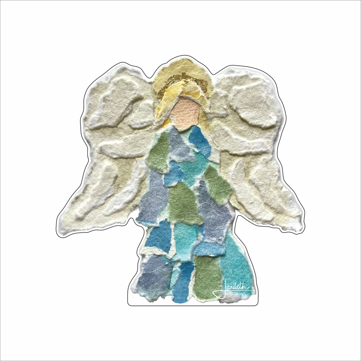 JOA-008 A Thrill of Hope - Angel | 0.75Acrylic Contour