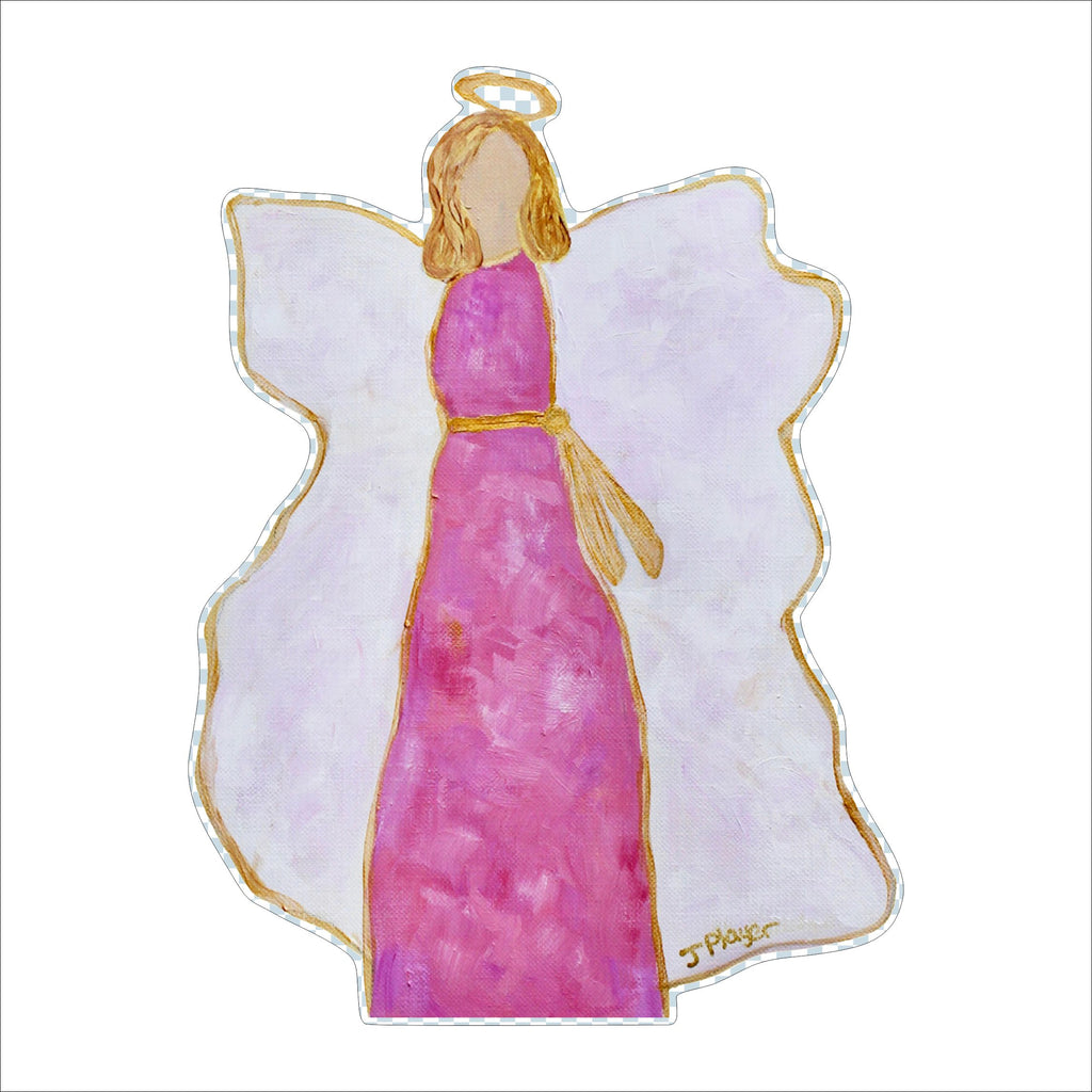 Pink Angel | 0.75in. Acrylic Cutout |