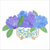 JPA-025 Hydrangea  | 0.75in. Acrylic Contour |