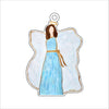 JPA-036 Blue Angel Brown Ornament | 0.25in. Acrylic Ornament |