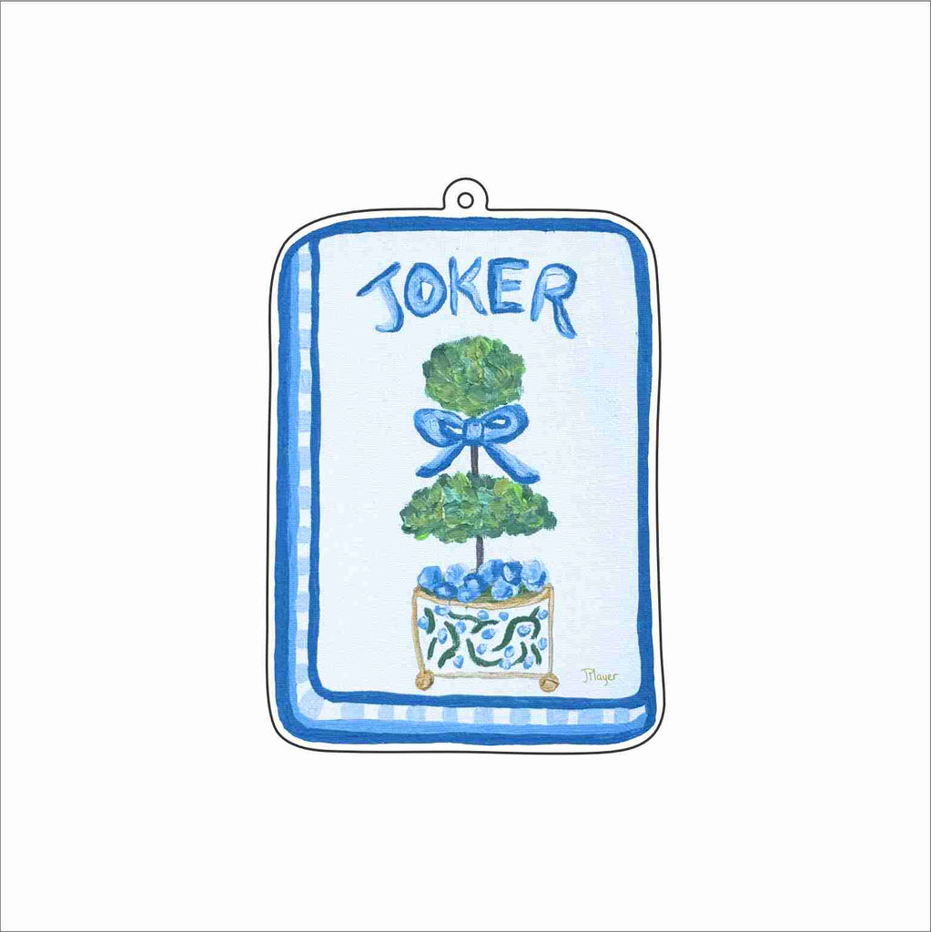 JPA-045 Blue Joker Keychain | 0.125Acrylic Keychain | Case of 4