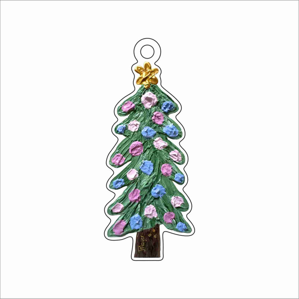 JPA-051 Christmas Tree Ornament 2026 | 0.25Acrylic Ornament
