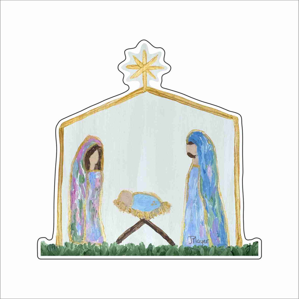 JPA-053 Nativity 2026 Mini | 0.50Acrylic Mini Contour