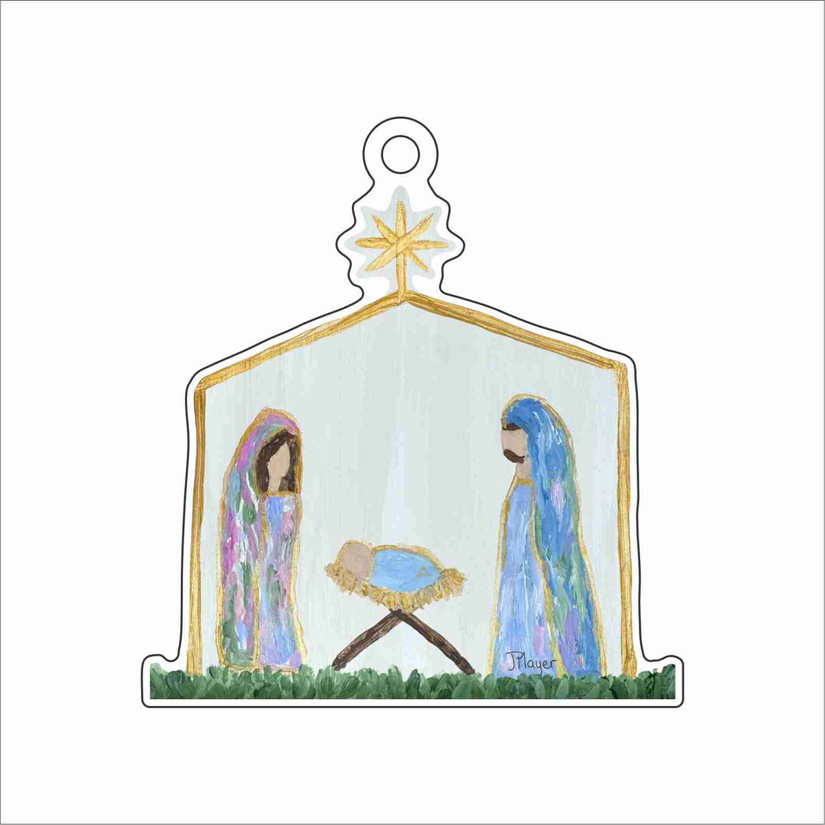 JPA-054 Nativity 2026 Ornament | 0.25Acrylic Ornament