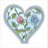 JRD-015  Blue Heart | 0.75Acrylic Contour |
