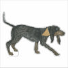 JRD-022 Coonhound | 0.75Acrylic Contour