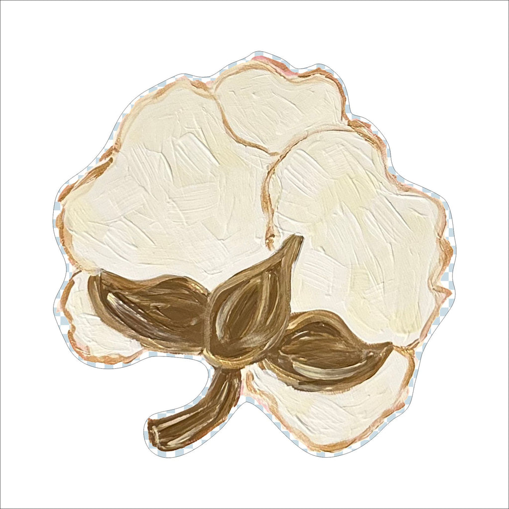 JWA-004 Cotton Ball | 0.75in. Acrylic Cutout | Case (any 10+)