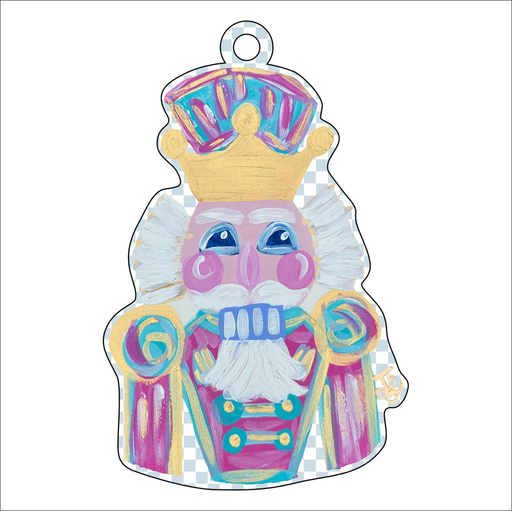 JWA-009 Nutcracker Ornament | 0.25in. Acrylic Ornament | Single