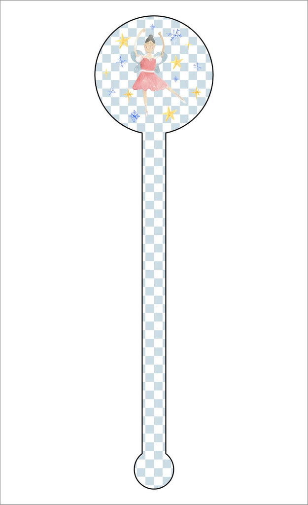 Fairy Drink Stirrer | 0.125in. Acrylic Cutout | Case (any 150+)