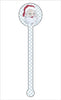 Santa Drink Stirrer | 0.125in. Acrylic Cutout | Case (any 150+)