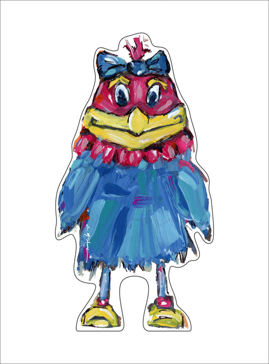 Jay Girl | 0.50in. Acrylic Mini | Case of 25
