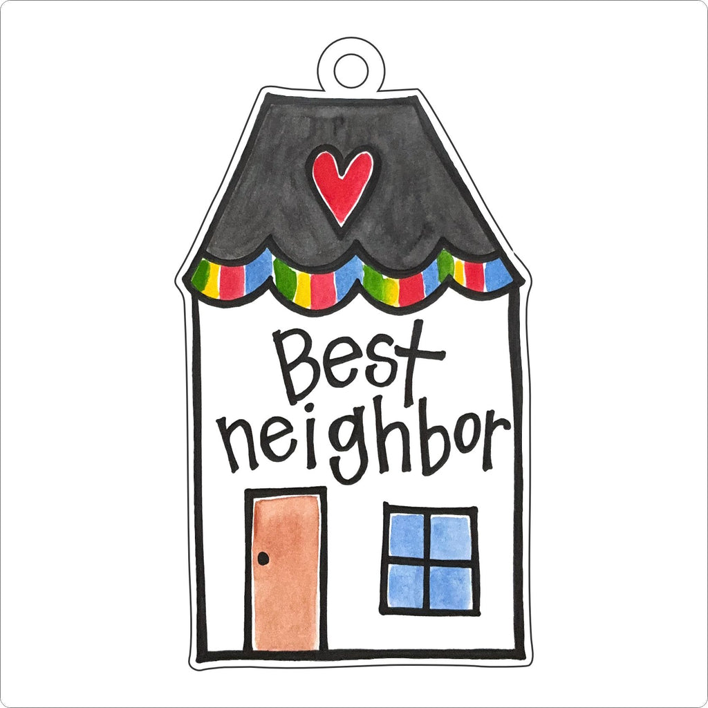 KART-001 Best Neighbor Ornament | 0.25Acrylic Ornament