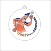 KAY-003 Big Sam Ornament | 0.25Acrylic Ornament |