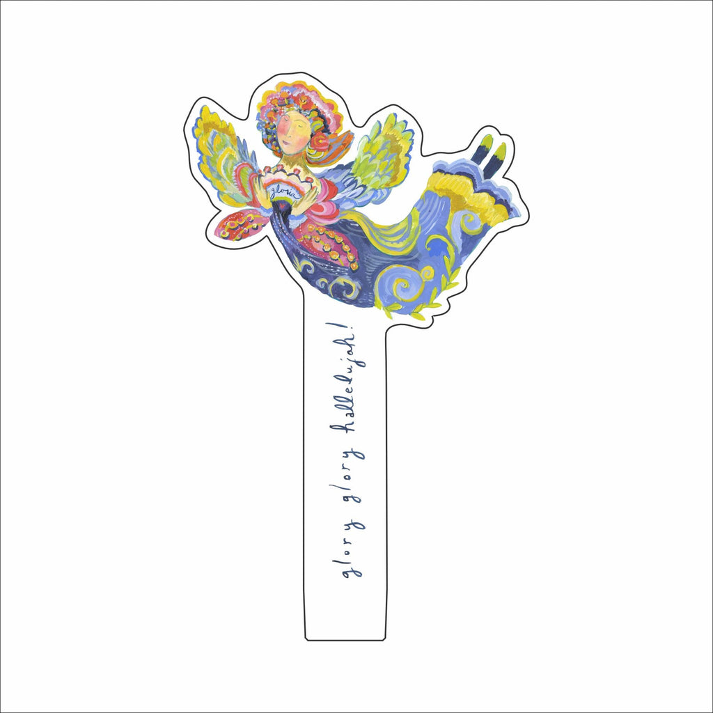 KHA-231 Nativity Angel + Stand | 0.25 Acrylic