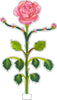 KHA-613 Tearose Jewelry Holder & Single Leaf