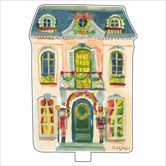 Nutcracker House | 0.25in. Acrylic Floral