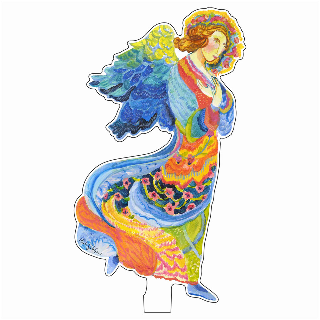 Gabriel Angel | 0.25in. Acrylic Floral