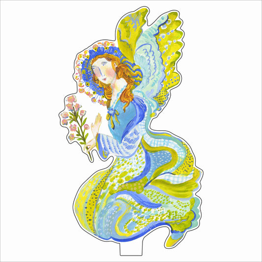 Avonlea Angel | 0.25in. Acrylic Floral