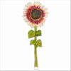 Crimson Blaze Sunflower | 0.25in. Acrylic Floral