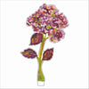 Autumnal Hydrangea | 0.25in. Acrylic Floral
