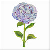 Smoky Purple Hydrangea | 0.25in. Acrylic Floral