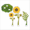 KHA-734 Petite Bouquet Collection 5 | 0.25Acrylic Collection | Set of 6