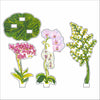 KHA-736 Petite Bouquet Collection 7 | 0.25Acrylic Collection | Set of 6
