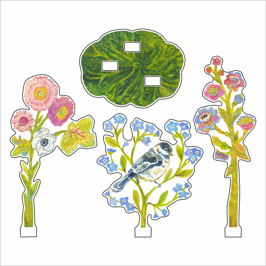 KHA-741 Petite Bouquet Collection 12 | 0.25Acrylic Collection | Set of 6