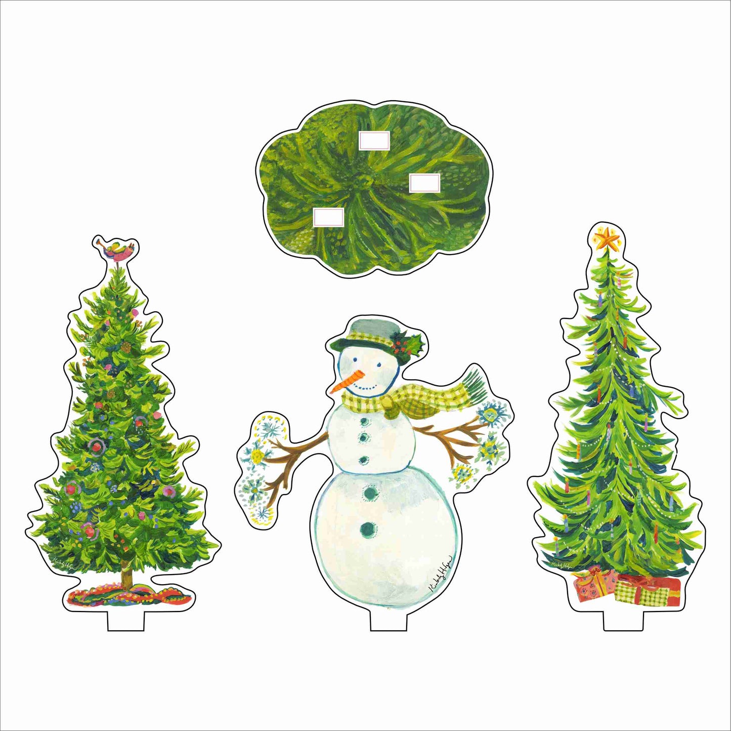 KHA-742 Petite Bouquet Collection 13 | 0.25Acrylic Collection | Set of 6