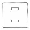 KHA-S018 Clear Napkin Stand | 0.50Acrylic
