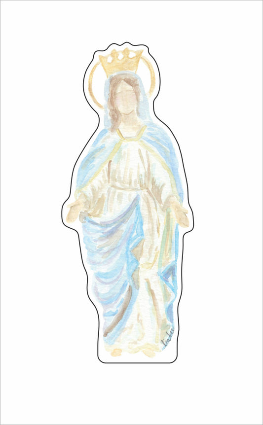 KKN-001 Blessed Mother | 0.75Acrylic Contour |