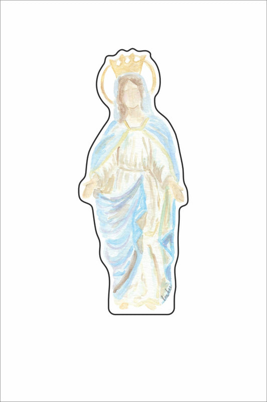 KKN-002 Blessed Mother Mini | 0.50Acrylic Mini |