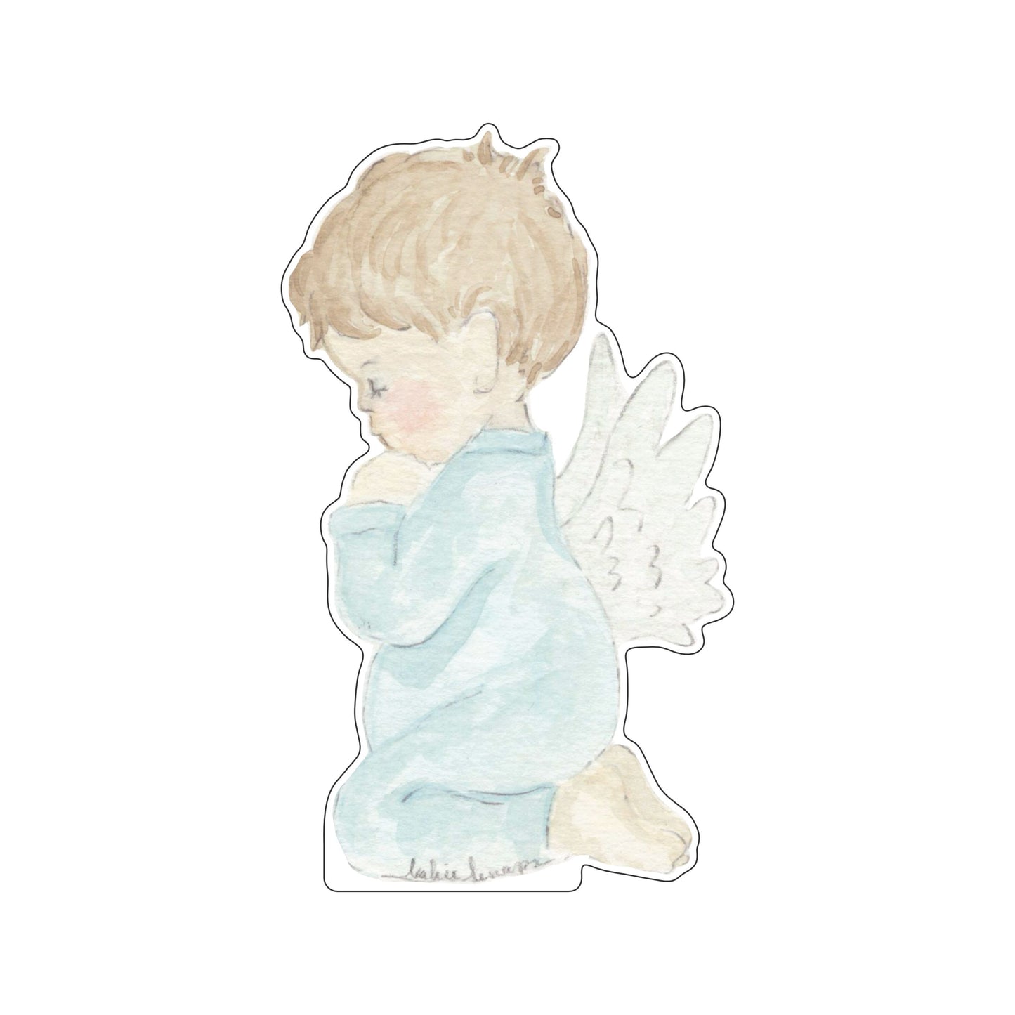 KKN-007 Boy Praying Angel | 0.75Acrylic Contour