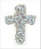 Floral Cross | 0.75in. Acrylic Cutout | Case (any 10+)