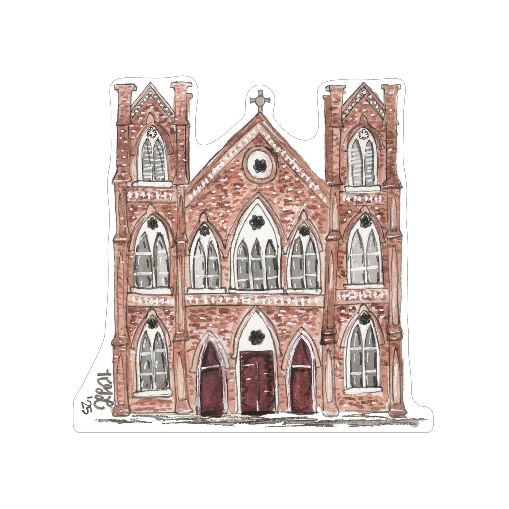 KLS-003 St. Elizabeth Church | 0.75Acrylic Contour |