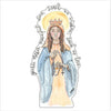 KLS-006 Holy Mother | 0.75Acrylic Contour |