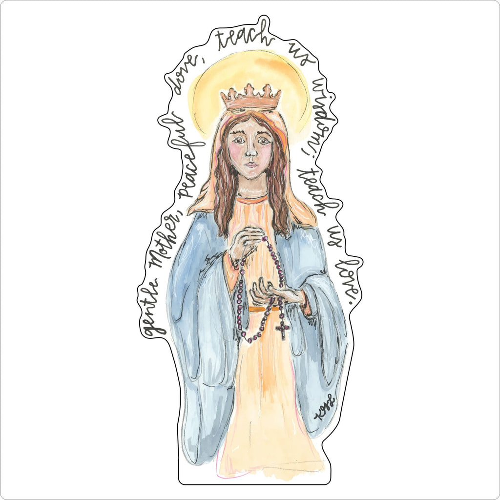 KLS-006 Holy Mother | 0.75Acrylic Contour |