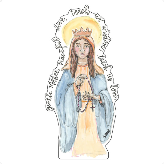 KLS-006 Holy Mother | 0.75Acrylic Contour |