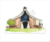 KLS-007 St Joseph the Worker | 0.75Acrylic Contour |