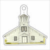 KLS-015 St. Martin Chapel Ornament | 0.25Acrylic Ornament
