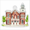 KLS-018 St. Anne, Napoleonville, LA Ornament  | 0.25Acrylic Ornament